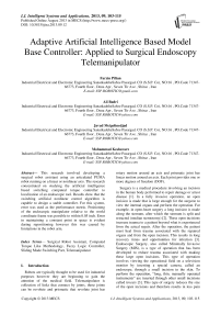 Adaptive Artificial Intelligence Based Model Base Controller: Applied to Surgical Endoscopy Telemanipulator