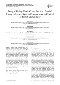 Design Sliding Mode Controller with Parallel Fuzzy Inference System Compensator to Control of Robot Manipulator