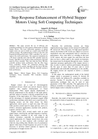 Step Response Enhancement of Hybrid Stepper Motors Using Soft Computing Techniques