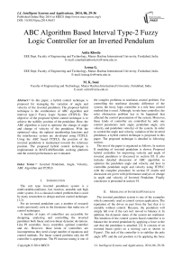 ABC Algorithm Based Interval Type-2 Fuzzy Logic Controller for an Inverted Pendulum
