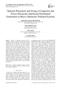 Optimal Placement and Sizing of Capacitor and Power-Electronic Interfaced Distributed Generation in Heavy Harmonic Polluted Systems