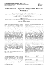 Heart Diseases Diagnosis Using Neural Networks Arbitration