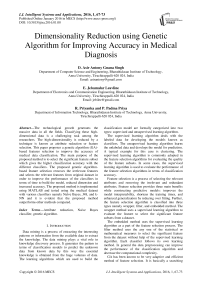 Dimensionality Reduction using Genetic Algorithm for Improving Accuracy in Medical Diagnosis
