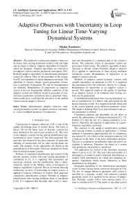 Adaptive Observers with Uncertainty in Loop Tuning for Linear Time-Varying Dynamical Systems