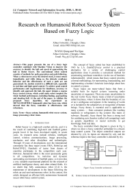 Research on Humanoid Robot Soccer System Based on Fuzzy Logic