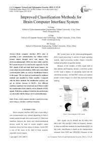 Improved Classification Methods for Brain Computer Interface System