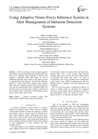 Using Adaptive Neuro-Fuzzy Inference System in Alert Management of Intrusion Detection Systems