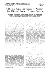 Artificially Augmented Training for Anomaly-based Network Intrusion Detection Systems