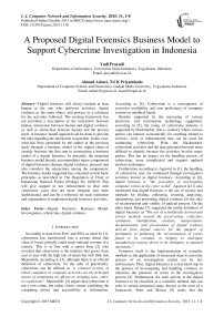 A Proposed Digital Forensics Business Model to Support Cybercrime Investigation in Indonesia
