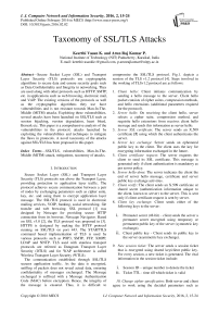 Taxonomy of SSL/TLS Attacks