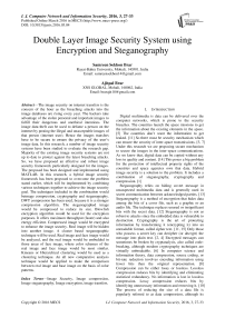 Double Layer Image Security System using Encryption and Steganography