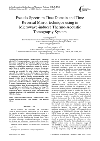 Pseudo-Spectrum Time Domain and Time Reversal Mirror technique using in Microwave-induced Thermo-Acoustic Tomography System