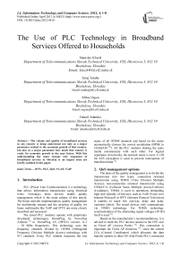 The Use of PLC Technology in Broadband Services Offered to Households