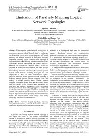 Limitations of Passively Mapping Logical Network Topologies