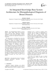 An Integrated Knowledge Base System Architecture for Histopathological Diagnosis of Breast Diseases