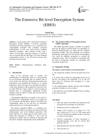 The Extensive Bit-level Encryption System (EBES)