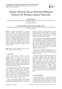 Energy-efficient Secure Directed Diffusion Protocol for Wireless Sensor Networks