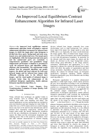An Improved Local Equilibrium Contrast Enhancement Algorithm for Infrared Laser Images