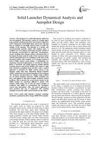 Solid Launcher Dynamical Analysis and Autopilot Design