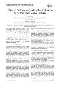 DNA 3D Self-assembly Algorithmic Model to Solve Maximum Clique Problem