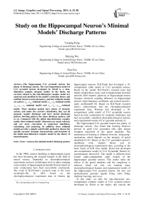 Study on the Hippocampal Neuron's Minimal Models' Discharge Patterns