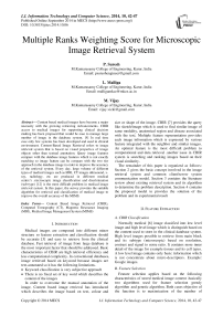 Multiple Ranks Weighting Score for Microscopic Image Retrieval System