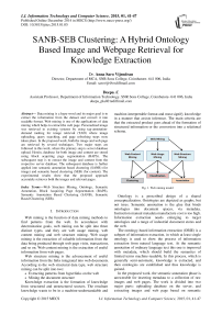 SANB-SEB Clustering: A Hybrid Ontology Based Image and Webpage Retrieval for Knowledge Extraction