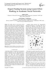 Expert Finding System using Latent Effort Ranking in Academic Social Networks