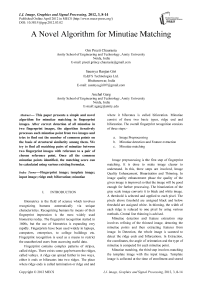 A Novel Algorithm for Minutiae Matching