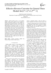 Effective Reverse Converter for General Three Moduli Set{(2^n)-1,(2^n)+1,(2^(pn+1))-1}