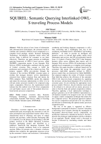 SQUIREL: Semantic Querying Interlinked OWL-S traveling Process Models