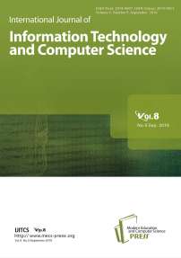 Cover page and Table of Contents. vol. 8 No. 9, 2016, IJITCS