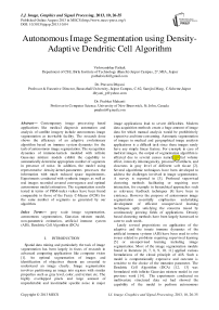 Autonomous Image Segmentation using Density-Adaptive Dendritic Cell Algorithm