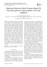 Depth and Intensity Gabor Features Based 3D Face Recognition Using Symbolic LDA and AdaBoost