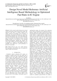 Design Novel Model Reference Artificial Intelligence Based Methodology to Optimized Fuel Ratio in IC Engine