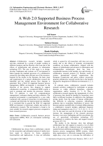 A Web 2.0 Supported Business Process Management Environment for Collaborative Research