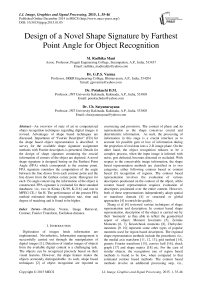 Design of a Novel Shape Signature by Farthest Point Angle for Object Recognition