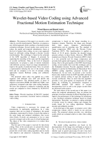 Wavelet-based Video Coding using Advanced Fractional Motion Estimation Technique