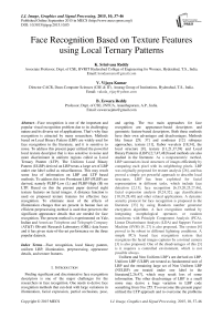 Face Recognition Based on Texture Features using Local Ternary Patterns