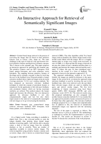 An Interactive Approach for Retrieval of Semantically Significant Images