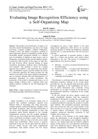 Evaluating Image Recognition Efficiency using a Self-Organizing Map