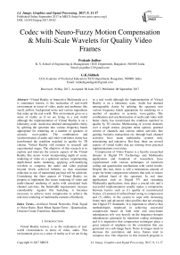 Codec with Neuro-Fuzzy Motion Compensation & Multi-Scale Wavelets for Quality Video Frames