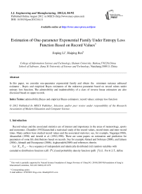 Estimation of One-parameter Exponential Family Under Entropy Loss Function Based on Record Values