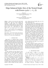 Edge-balanced Index Sets of the Nested Graph with Power-cycle C5mxPm5 (I)