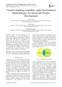 Cloud Computing ensembles Agile Development Methodologies for Successful Project Development