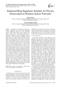 Enhanced Ring Signatures Schemes for Privacy Preservation in Wireless Sensor Networks