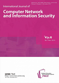 1 vol.6, 2013 - International Journal of Computer Network and Information Security