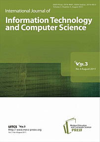 4 Vol. 3, 2011 - International Journal of Information Technology and Computer Science