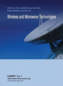 6 Vol.1, 2011 - International Journal of Wireless and Microwave Technologies