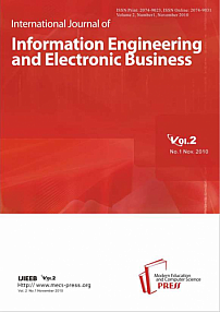 1 vol.2, 2010 - International Journal of Information Engineering and Electronic Business